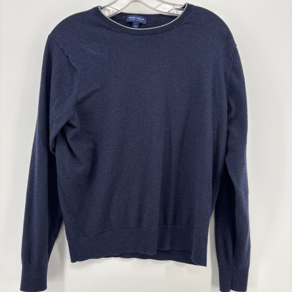 Peter Millar Crown Crafted Excursionist Flex Merino Wool Woman's Large Sweater - Picture 3 of 7